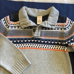 Gymboree boys fall sweater